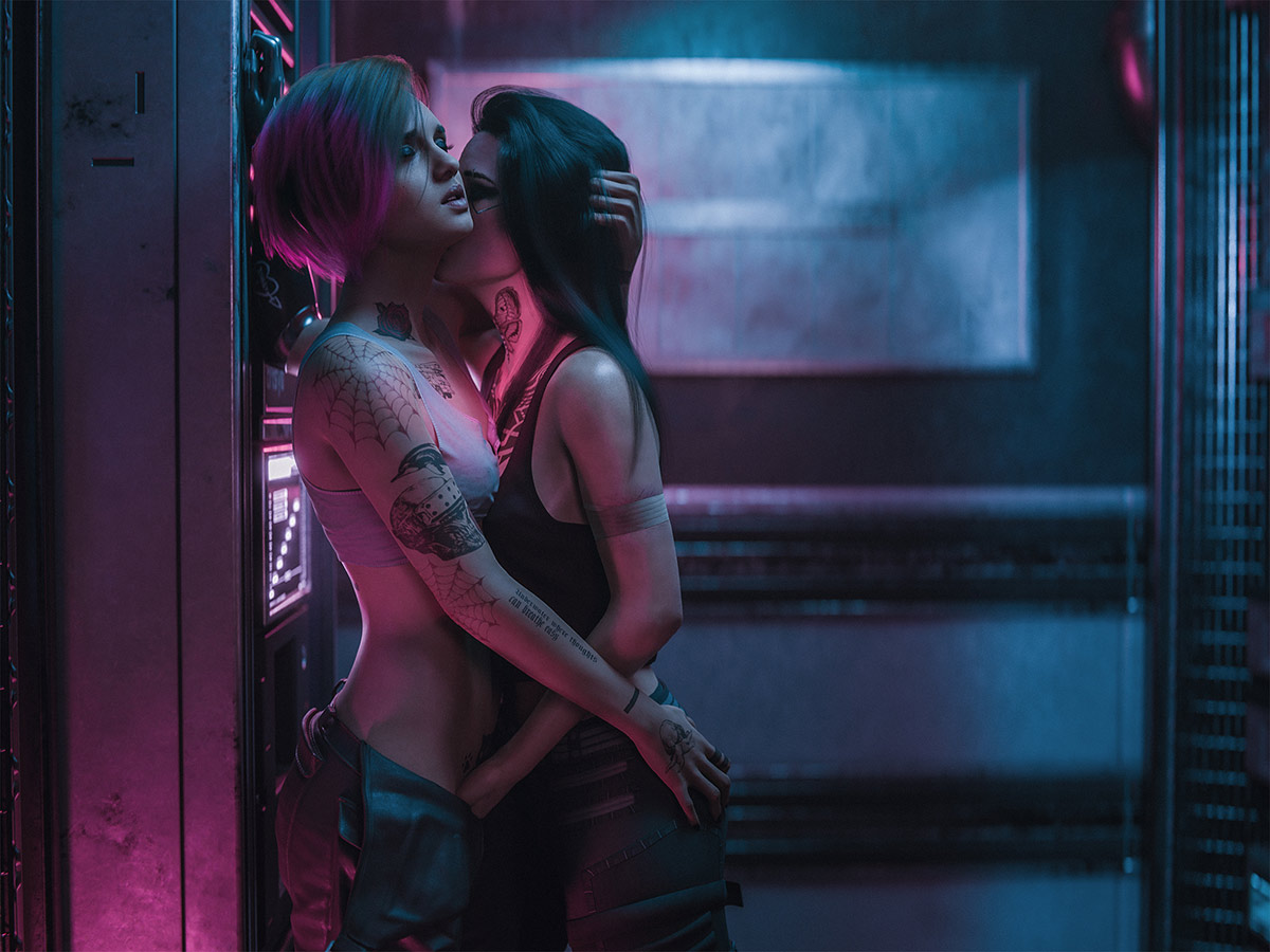 My love what are you doing now - Aerith & Tifa