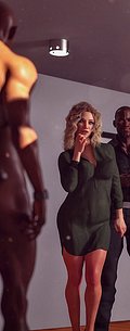 Fucking my pussy was wet from all the groping or he would have ripped me apart - Hotwife Diaries - The Gang