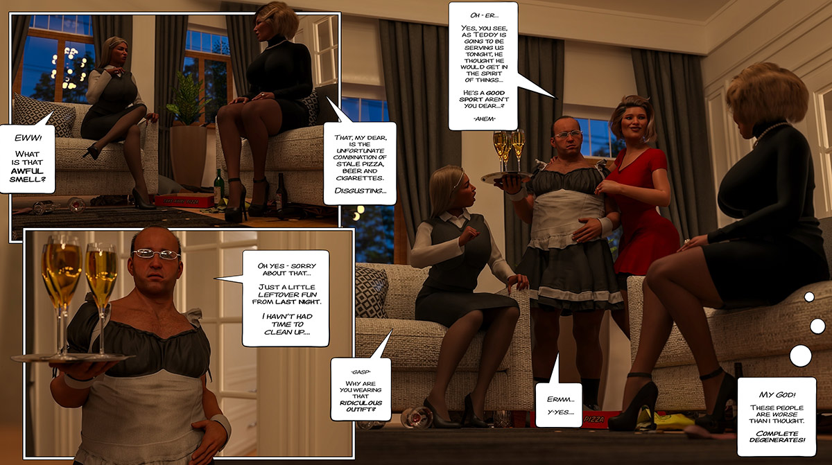 We had a good thing going with that MILF nex door and her skank friend - The MILF next door chapter two
