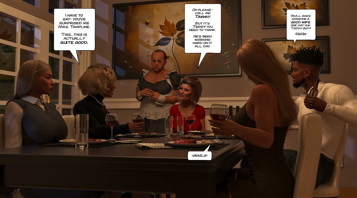 We had a good thing going with that MILF nex door and her skank friend - The MILF next door chapter two