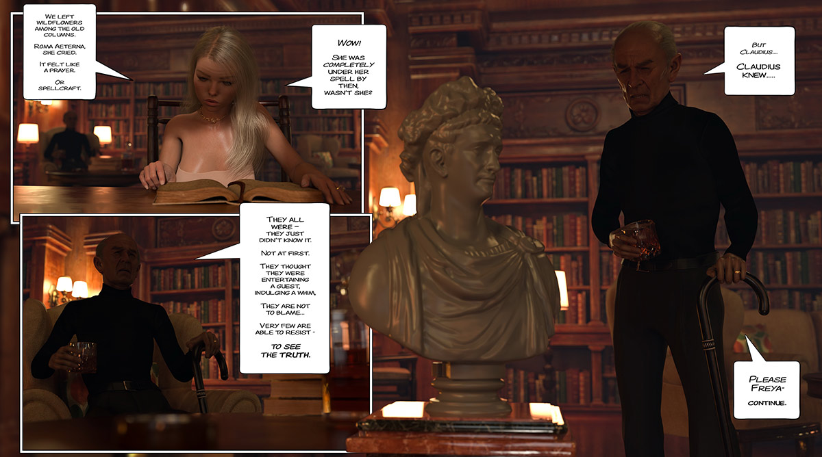 Give your benevolence to the countess, my nuns do not lift their skirts for free - The ring of the Roman Empress 6