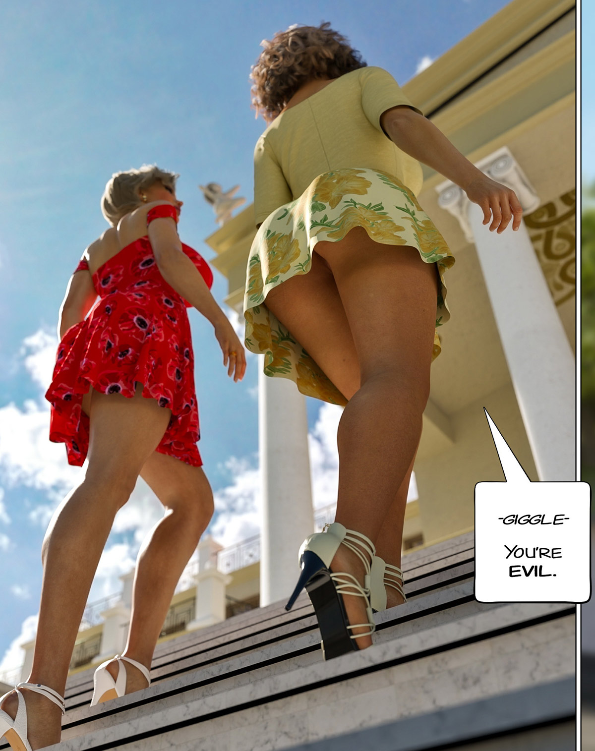 I love getting fucked while my stuck-up mother-in-law is right outside - The ring of the Roman Empress 7