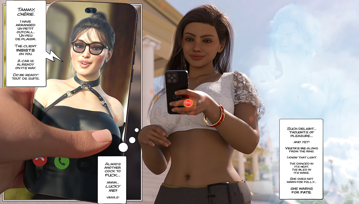 Always another cock to fuck, lucky me - The ring of the Roman Empress 7