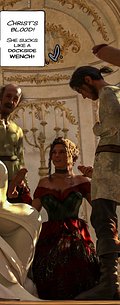 She sucks like dockside wench - The ring of the Roman Empress 8