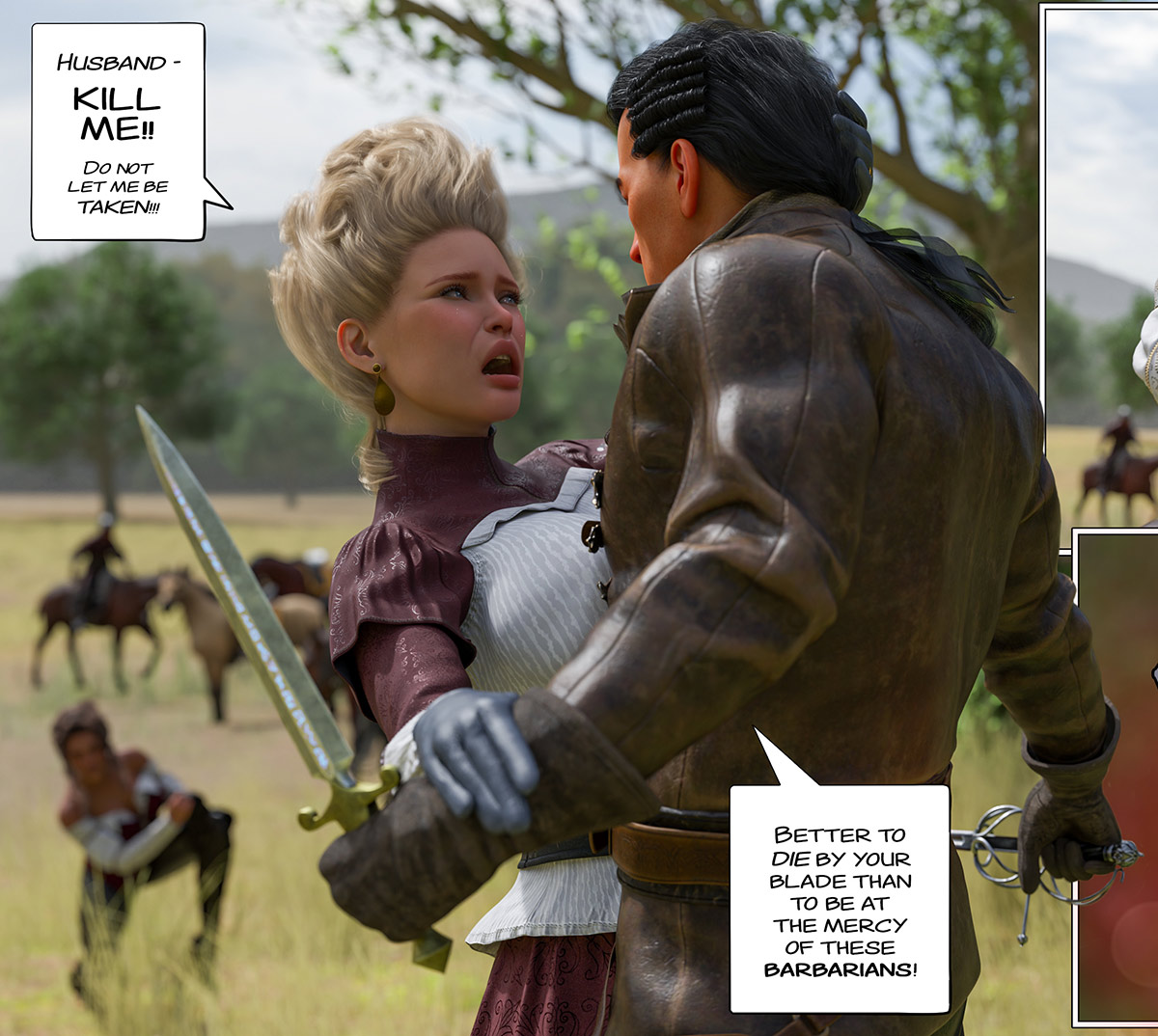 Their cocks were unwashed, their hands rough, their groans low and animal - The ring of the Roman Empress 8