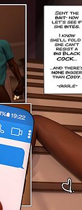 I know she'll fold, she can't resist a big black cock and there's none bigger than Cody - Delivery included, A modern family parody