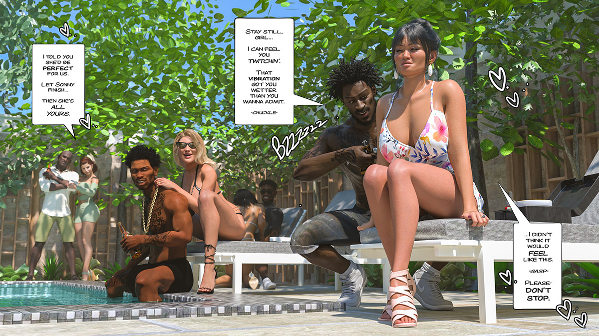 That vibration got you wetter that you wanna admit - Black marked 7