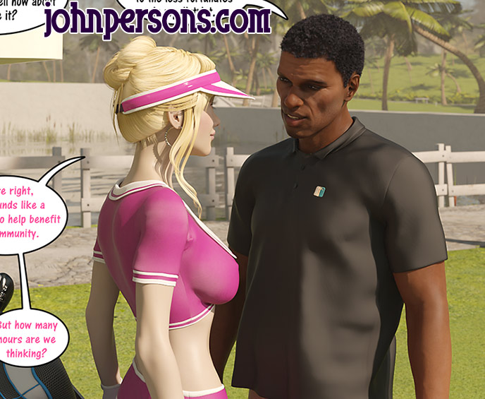 Maybe we can get a little more friendly at the clubhouse after golf - Christian knockers