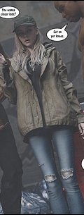 Don't you wanna see yer gurl get some real dick for once? - Rose In The Hood