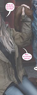 Stroke it really hard and get the whole length of him - Rose In The Hood