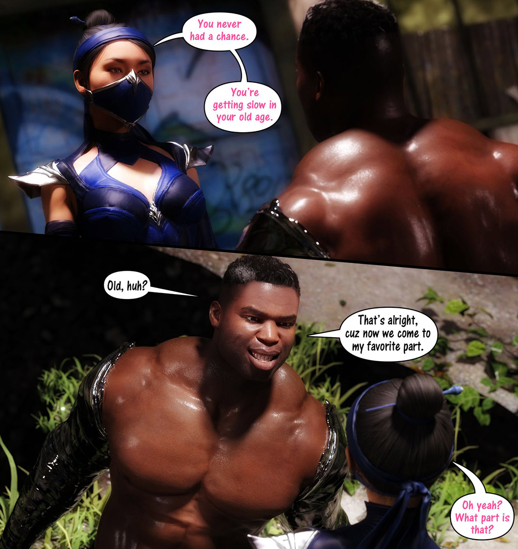 I been waitin' a long time to fuck you - Kitana vs Jax