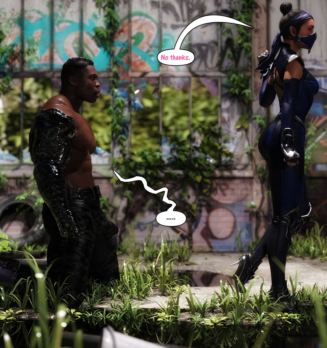 I been waitin' a long time to fuck you - Kitana vs Jax