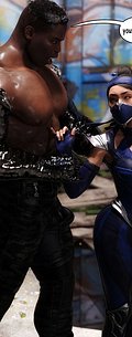 I been waitin' a long time to fuck you - Kitana vs Jax