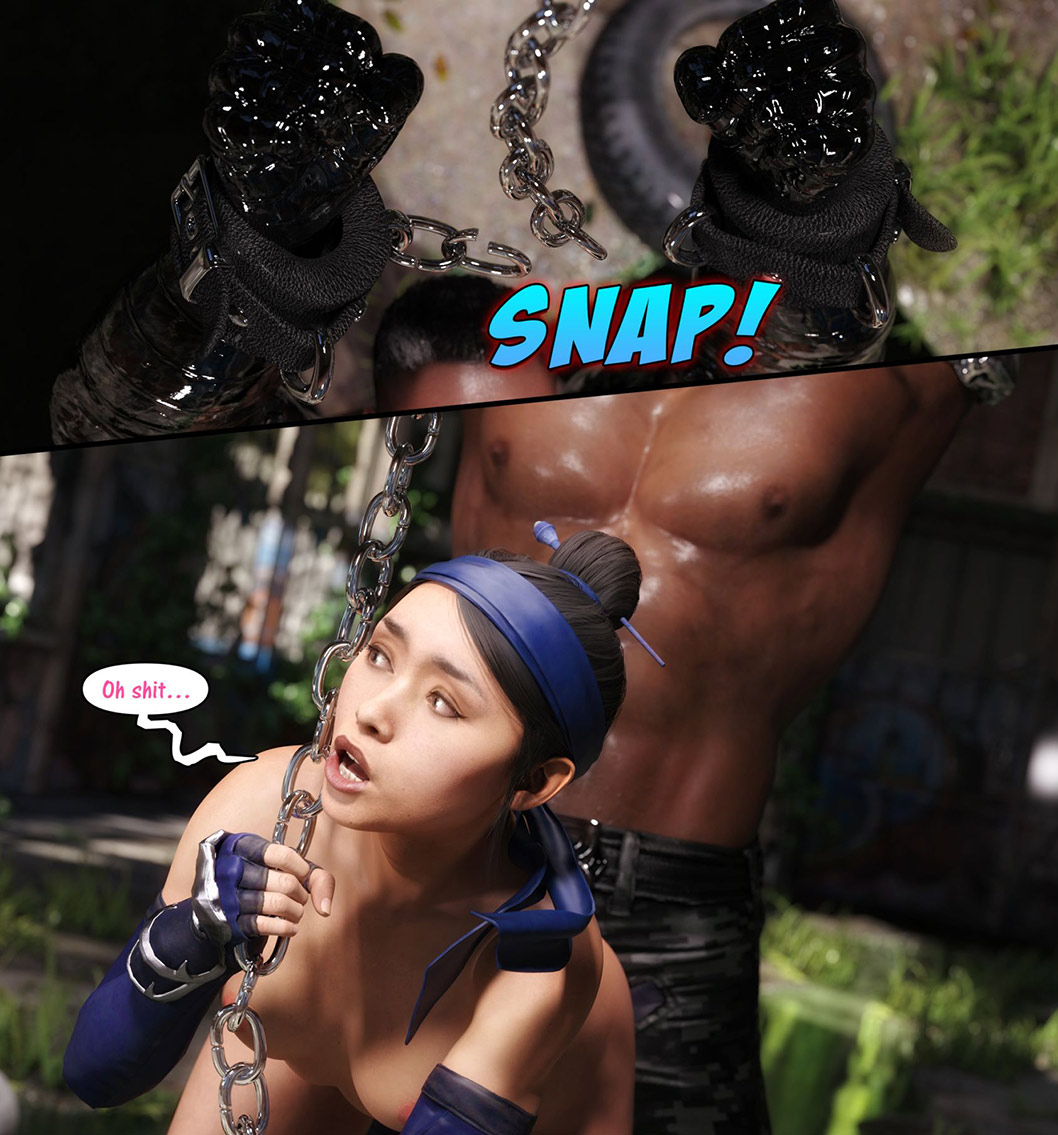 You are hung like a horse, I've never had one so big before - Kitana vs Jax