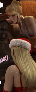 Oh lordy! Dirty lil slut, where'd she learn that? - Darklord Christian Knockers, Christmas Gift